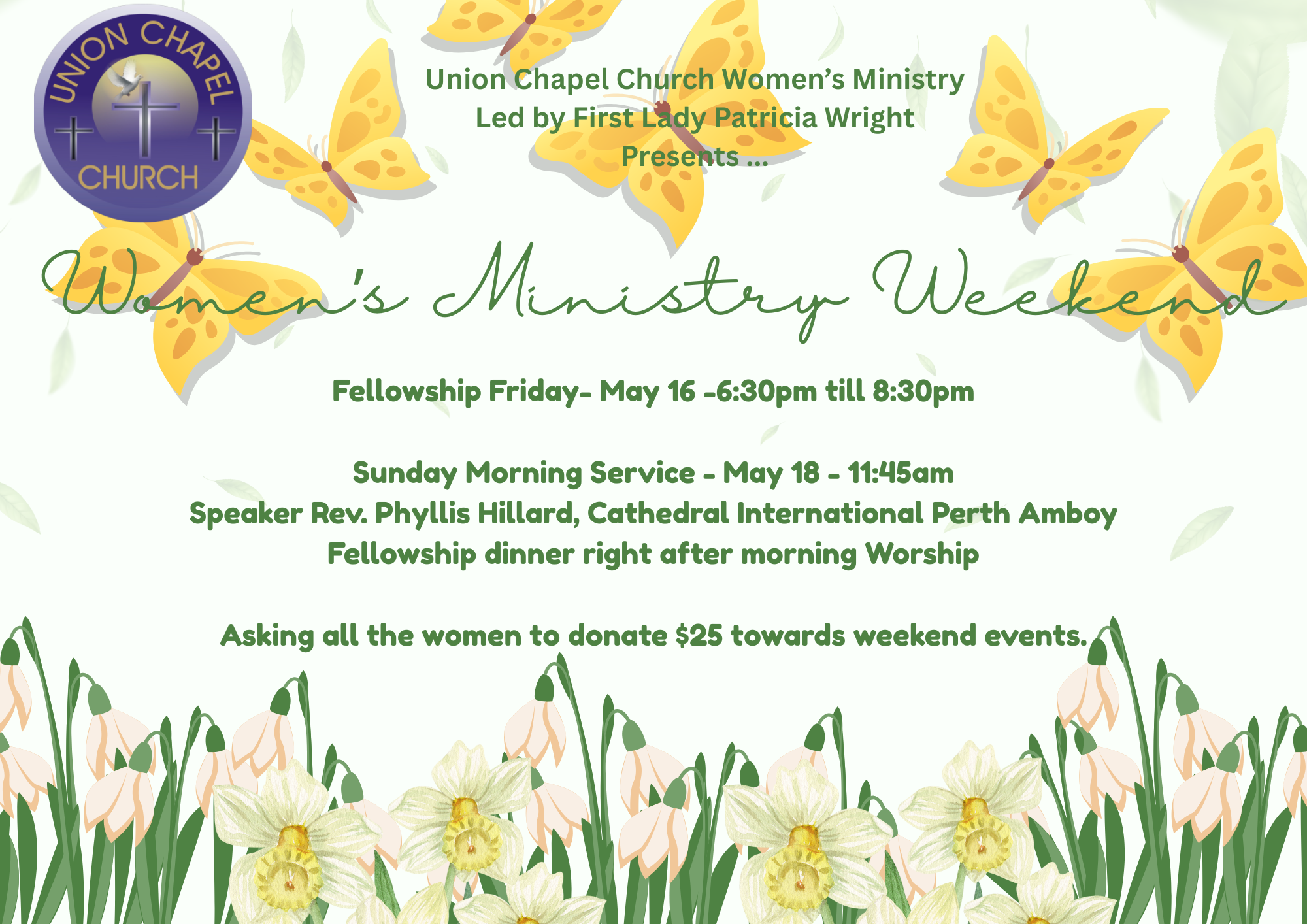 Womens Fellowship May 2025